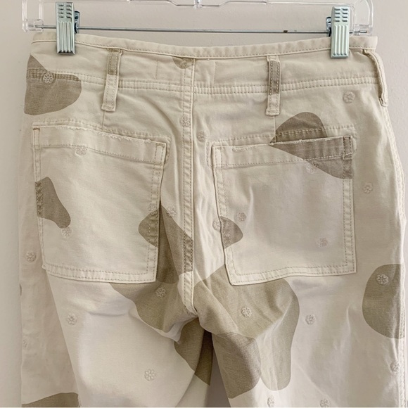 Anthropologie Wanderer Camo Print Utility Pants 25 Camouflage - Picture 6 of 12